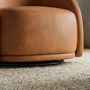 Ver imagem 6 de Poltrona Decorativa Organica Joy Base Giratoria Courino Tcs 727 Moll