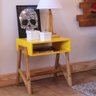 Mesa de Cabeceira Borogodó 60x45cm - Amarela - 2