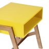 Mesa de Cabeceira Borogodó 60x45cm - Amarela - 5