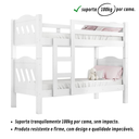 Ver imagem 4 de Beliche Barreto Proteção Lateral Total + 2 Colchões D33 Gold