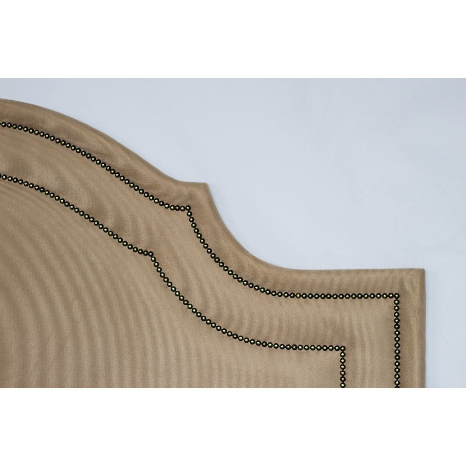 Cabeceira Casal Estofada para Cama Box com Tachas 140x60cm Provençal Luxo Dupla - 4