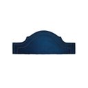 Ver imagem 2 de Cabeceira Casal Estofada para Cama Box com Tachas 140x60cm Provençal Luxo Dupla Azul