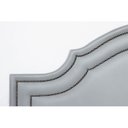 Ver imagem 4 de Cabeceira Casal Estofada para Cama Box com Tachas 140x60cm Provençal Luxo Dupla