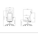 Ver imagem 4 de Cadeira Escritório Presidente Bella Ghw