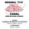 Jogo de Cama Casal 3 Peças Panosul Maciez Original - 2