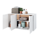 Ver imagem 5 de Armário Multiuso 3 Portas 1 Prateleira Branco