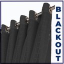 Ver imagem 5 de Cortina Blackout Blecaute Quarto 7,00 X 2,80 Miami Preto