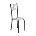 Ver imagem 5 de Conjunto de Jantar Mesa Tampo Redondo de Vidro Incolor com 4 Cadeiras Sara Yescasa