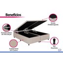 Ver imagem 3 de Cama Box Baú Viuva Costa Rica Corano Clean Viuva