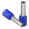 Kit 100un Terminal Tubular Ilhós 16mm Longo Azul P Isolado - 4