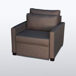 Poltrona Cama Meca_MM que se Transforma em Sofá Cama Solteiro Resistente e Confortável em Linho Sint - 2
