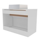 Ver imagem 6 de Gabinete para Banheiro com Cuba 80cm 1 Porta Jasper Branco/Itapuã