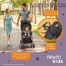 Carrinho de Bebê Flick BB444 Multikids Baby Reclinável - Preto - 12