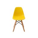 Ver imagem 6 de Conjunto 6 Cadeiras Infantis Base Madeira sem Braço Eiffel Amarelo