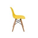 Ver imagem 5 de Conjunto 6 Cadeiras Infantis Base Madeira sem Braço Eiffel Amarelo