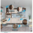 Ver imagem 4 de Cozinha Modulada Completa 5 Peças com Paneleiro Aéreos Balcões sem Tampo Aspen Luciane Móveis