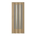 Ver imagem 1 de Porta Sanfonada de PVC Translucido 210cm x 60cm Plastporta Bcf Marrom/Carvalho Prata com