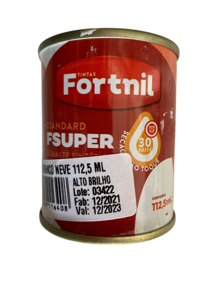 Tinta esmalte fortinil 3/32 branco neve 112,5 ml