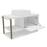 Gabinete para Banheiro com Cuba 80cm 1 Porta Urban - 3