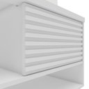 Ver imagem 4 de Gabinete para Banheiro com Cuba 80cm 1 Porta Urban Branco/Dourado