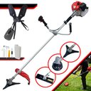 Ver imagem 1 de Roçadeira Cortador de Grama Anmax Cg520p Tb 52cc com Carretel e Faca 2p + Faca Extra 3p