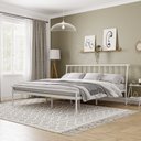 Ver imagem 1 de Cama King em Aço Begônia CabeCasa MadeiraOriginals