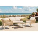 Ver imagem 6 de Conjunto de Àrea Externa Harbor com 1 Sofá, 2 Poltronas 1 Mesa - Bege/claro
