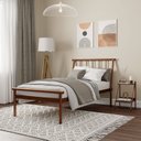 Ver imagem 1 de Cama Solteiro em Aço Begônia CabeCasa MadeiraOriginals Marrom/Cobre