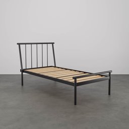Cama Solteiro em Aço Begônia CabeCasa MadeiraMadeira - 5