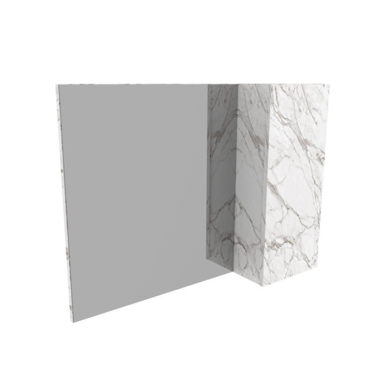 Conjunto Suspenso para Banheiro com Espelheira 80cm - 11