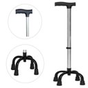 Ver imagem 1 de Bengala Bastão Ortopédico 4 Pontas de Aluminio Ben-gala