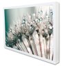 Quadro Decorativo Floral Dente de Leão em Moldura Caixa Tacolado Moldura Trad 1cm Branca com Vidro 4 - 2