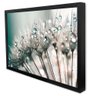 Quadro Decorativo Floral Dente de Leão em Moldura Caixa Tacolado Moldura Trad 1cm Branca com Vidro 4 - 3