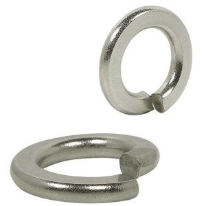 Arruela de Pressão M12 Din 127 Zinco Amarelo - 500 Pçs