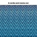 Ver imagem 5 de Poltrona com braço Acaé Linho Azul Madeira Cedro Corda Náutica Chata Poliéster Rami