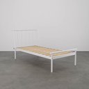 Ver imagem 5 de Cama Solteiro em Aço Begônia CabeCasa MadeiraOriginals Branco