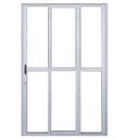 Ver imagem 2 de Porta Sacada de Alumínio 3 Folhas Sequenciais 210 X 150cm com Fechadura Linha 25