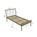 Ver imagem 2 de Cama Solteiro em Aço Begônia CabeCasa MadeiraOriginals