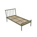 Ver mais imagens de Cama Solteiro em Aço Begônia CabeCasa MadeiraOriginals Verde/Musgo