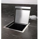 Ver imagem 4 de Lixeira Quadratta Kitchen 4L em Aço Inox Escovado com Tampa Articulada