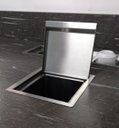 Ver imagem 4 de Lixeira Quadratta Kitchen 4L em Aço Inox Escovado com Tampa Articulada