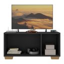 Ver imagem 4 de Rack para Tv até 32 Polegadas com 3 Portas Multimóveis Mp1068 Preto/natural
