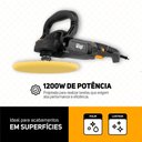Ver imagem 5 de Politriz Rotativa Wf PR01 para Polimento 1200W 600 a 3000 Rpm LED Cinza Wap 110V