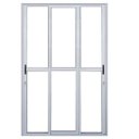 Ver imagem 2 de Porta Sacada de Alumínio 3 Folhas Sequenciais Móveis 210 X 150cm Linha 25