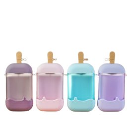 Copo Infantil Picolé 400ml 19x8x8cm Roxo - 3