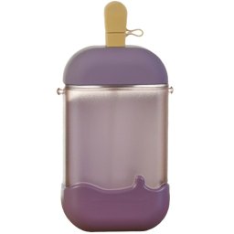 Copo Infantil Picolé 400ml 19x8x8cm Roxo - 1