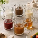 Ver imagem 2 de Jogo 24 Leiteiras Cristal 290ml Pequenos Voadores L'Hermitage com Bico Restaurante Buffet