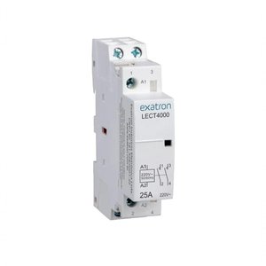 Contator Modular 2 Polos 25a 220v 2na Lect4000 Exatron