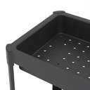Ver imagem 6 de Estante Geo Multiuso Organizador Compacto 4 Prateleiras 112cm - Preto
