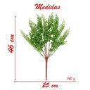 Ver imagem 2 de 2 Ramos Artificial Salsinha Flor Plantas com 13 Galhos 46cm